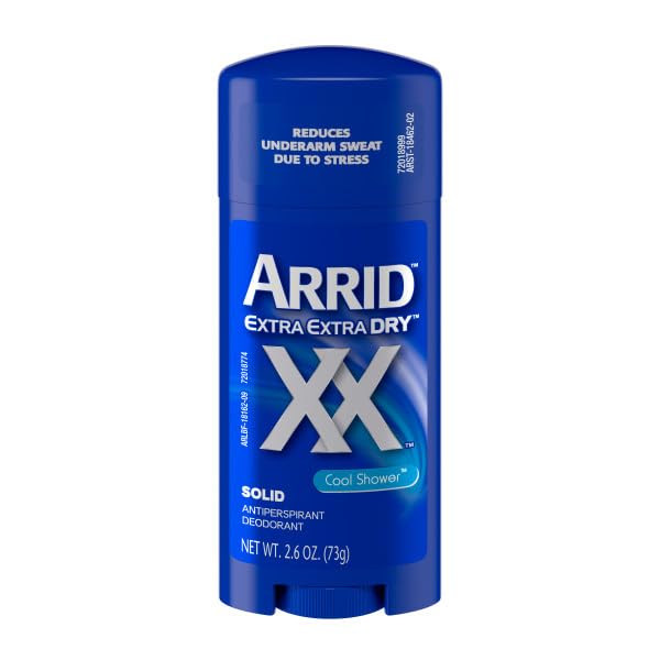 Arrid XX Extra Extra Dry barra desodorante Ducha Fría, detalle de aplicador, comodidad en cada pasada.