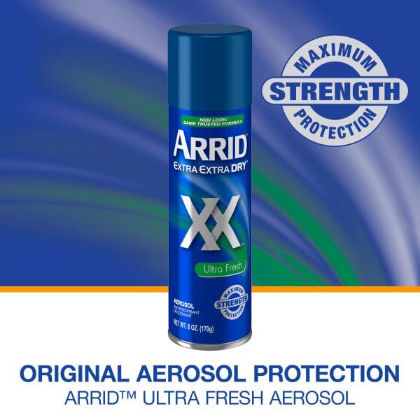 Arrid XX Extra Extra Dry, aerosol de secado rápido para uso diario