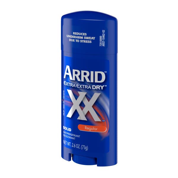 Envase con diseño fresco de Arrid para mantener la sensación seca todo el día.
