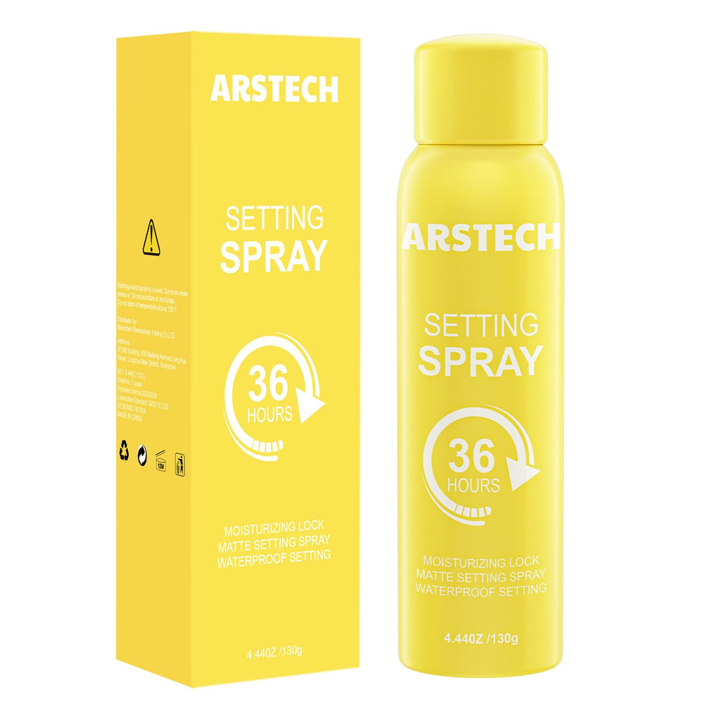 Arstech bruma fijación para maquillaje prolonga la duración y acabado fresco