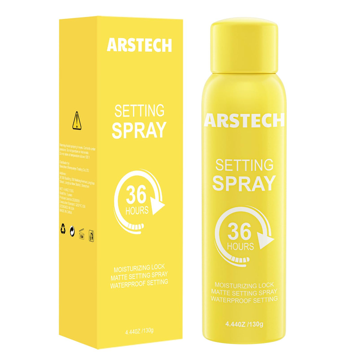 Arstech bruma fijación para maquillaje prolonga la duración y acabado fresco