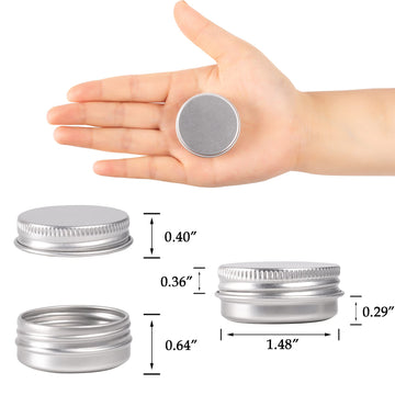 Art Secret: tapa de rosca en aluminio plateado, cierre seguro para evitar derrames.