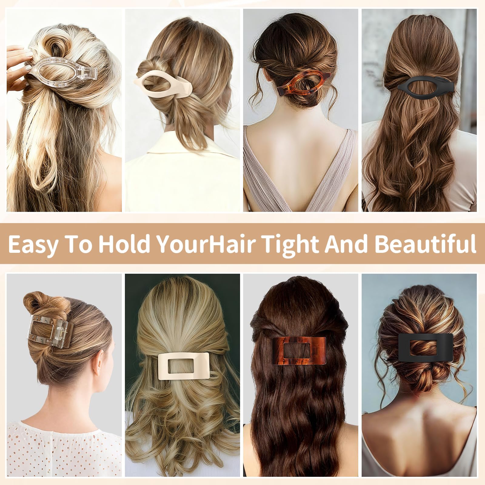 Pinza Artchita apta para distintos tipos de cabello