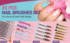 Artdone herramientas-puntos-uñas-5piezas, perfectas para puntos precisos y detalles pequeños.