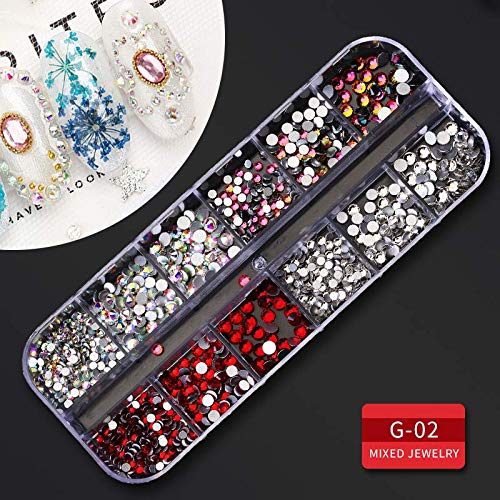 Artdone perlas coloreadas para acentos creativos en uñas