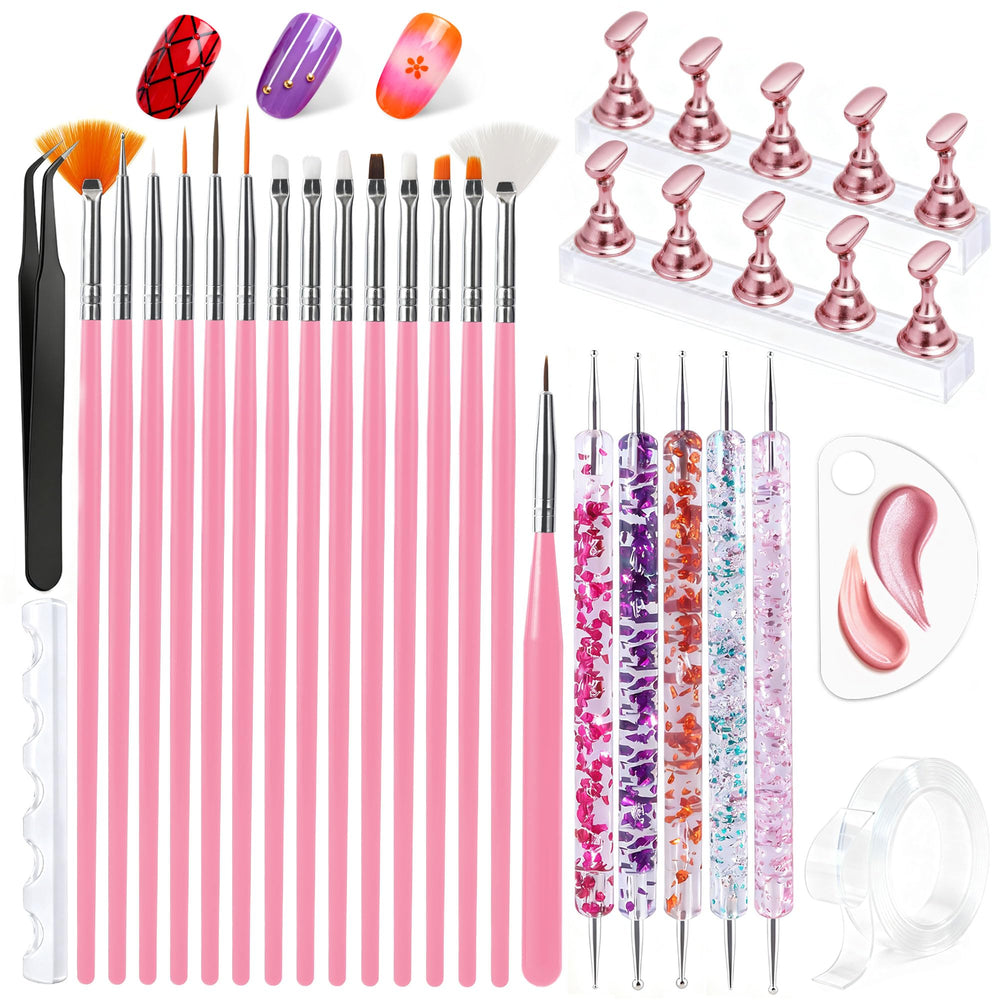 Pinceles Artdone para uñas: precisión en trazos finos para diseños detallados