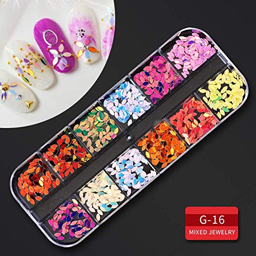 Artdone lentejuelas ojos de caballo para efectos brillantes