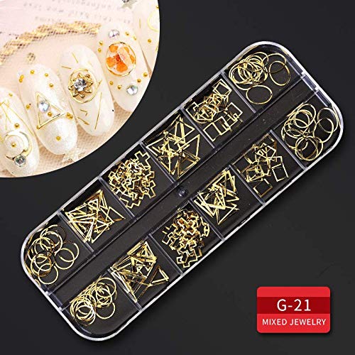 Artdone pinza para uñas para recoger cristales con precisión