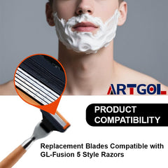 Artgol nettoyage-facile-lames-rechange: entretien rapide et hygiène durable.