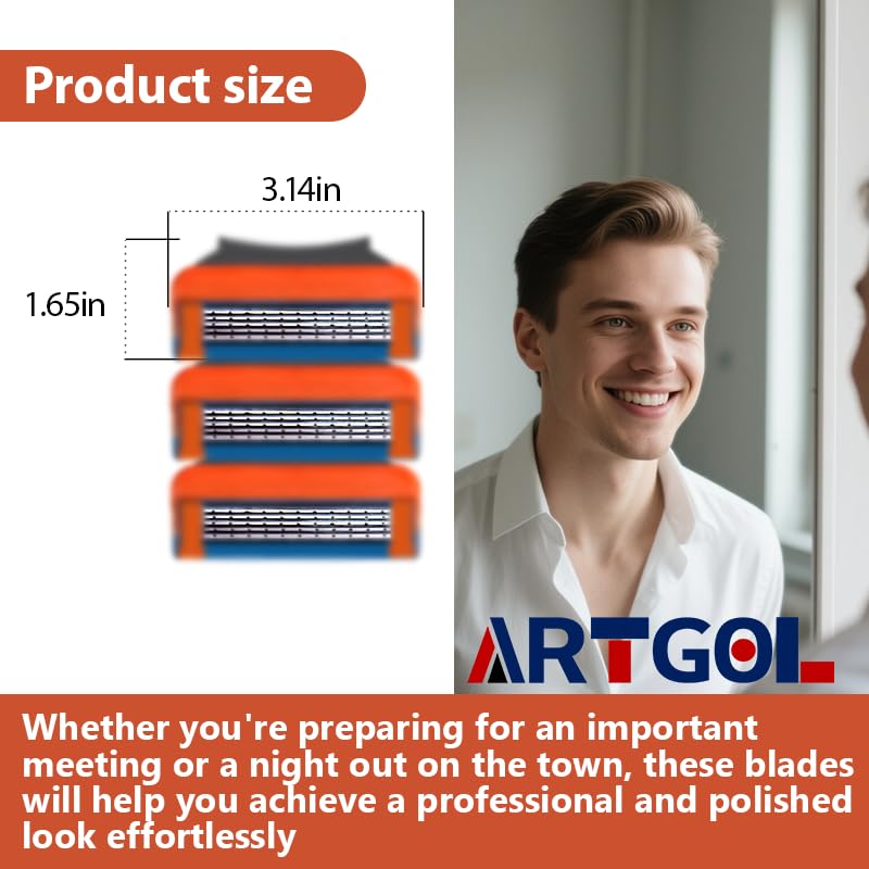 Artgol repuestos compatibles GL-Fusion 5 Style, instalación fácil para uso diario.