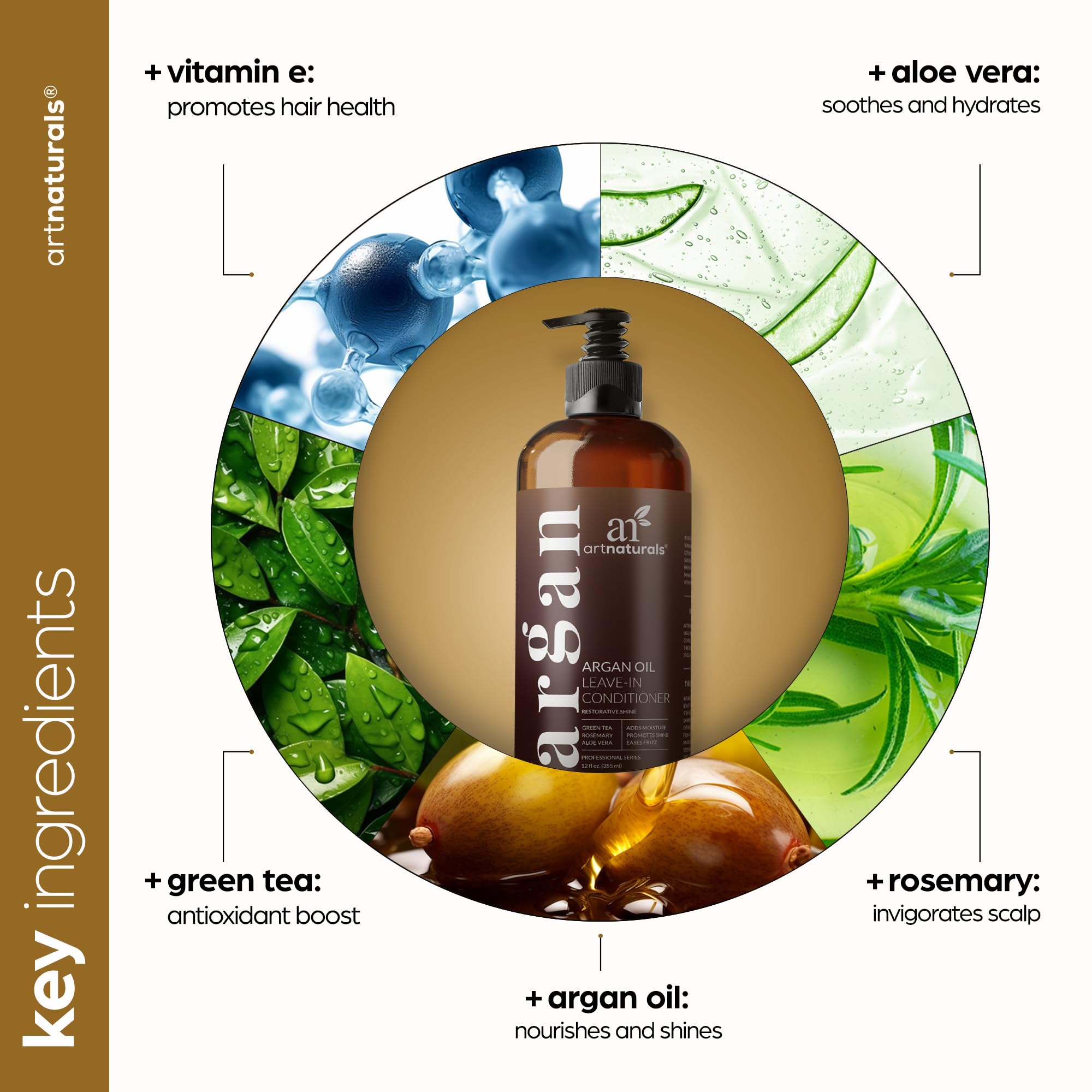 Artnaturals Argán: cabello brillante y suave tras cada uso.