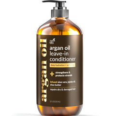 Artnaturals Aceite de Argán sin enjuague: botella para hidratación diaria del cabello.