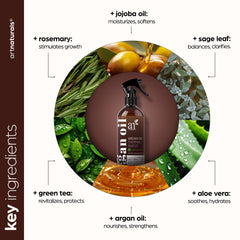 Artnaturals acondicionador sin enjuague termico, hidrata y protege