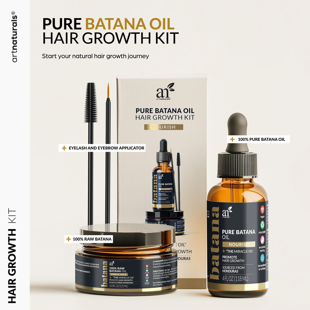 Artnaturals Batana pasta 4.2oz, hidratación localizada para cabello.