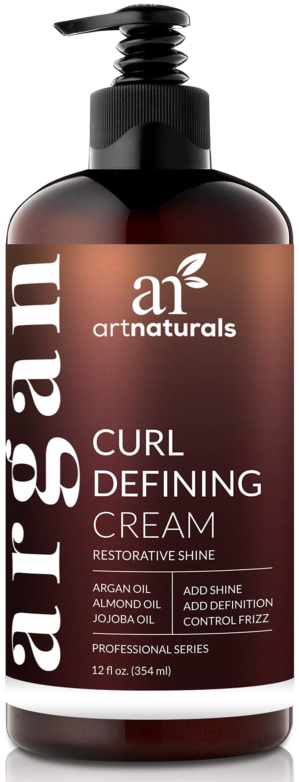 Artnaturals Crema Definidora en botella, definición y control del frizz.