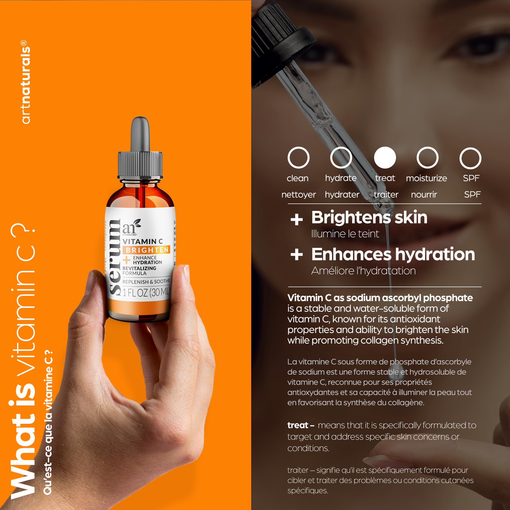 artnaturals gentle serum for sensitive skin with minimal irritation risk