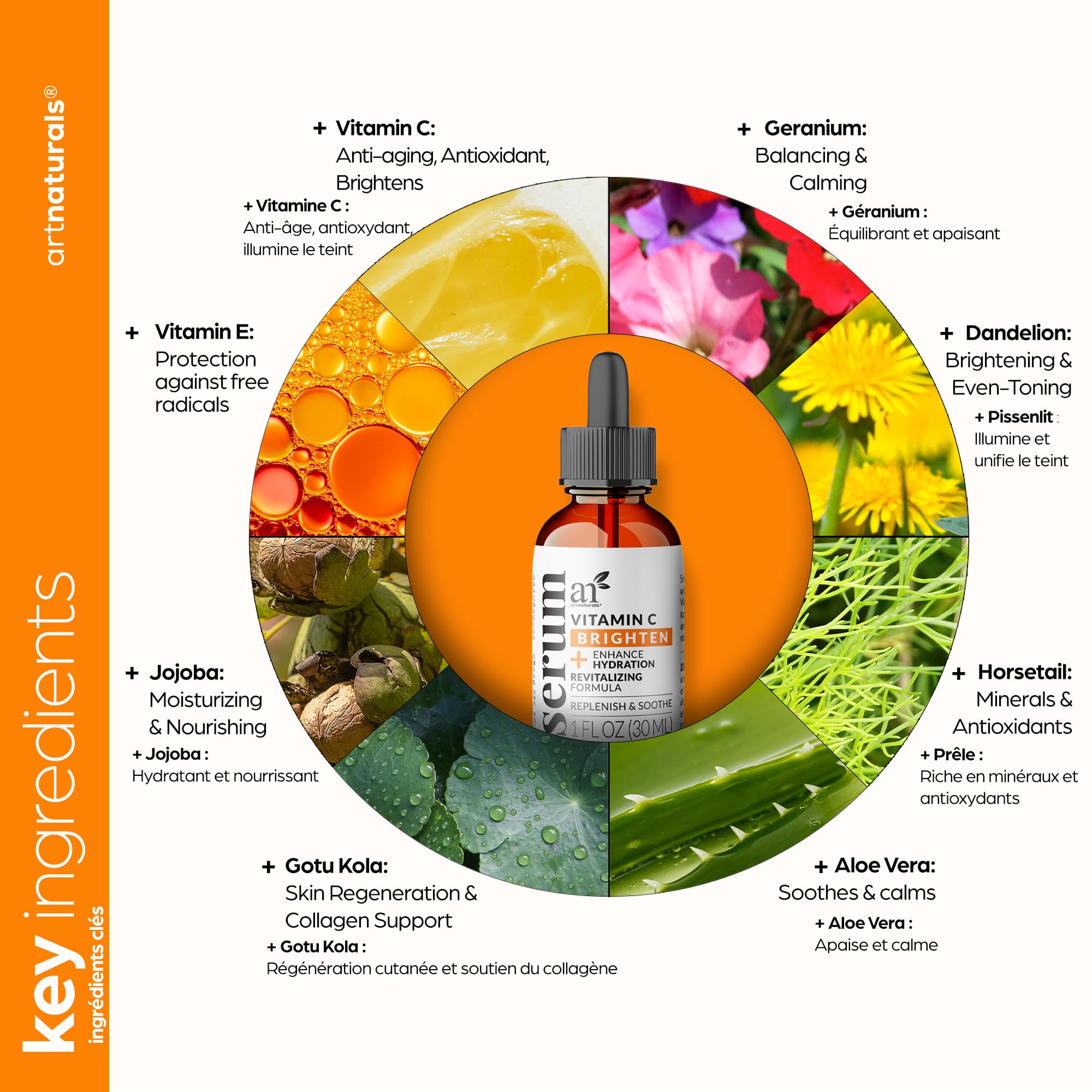 artnaturals hyaluronic acid serum texture close-up for smooth skin
