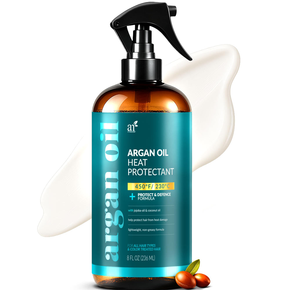 Artnaturals protector termico para cabello, spray ligero que protege contra calor al peinar