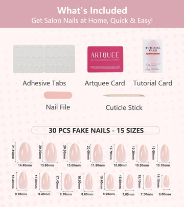 Artquee palito de cutícula incluido para preparar las uñas.