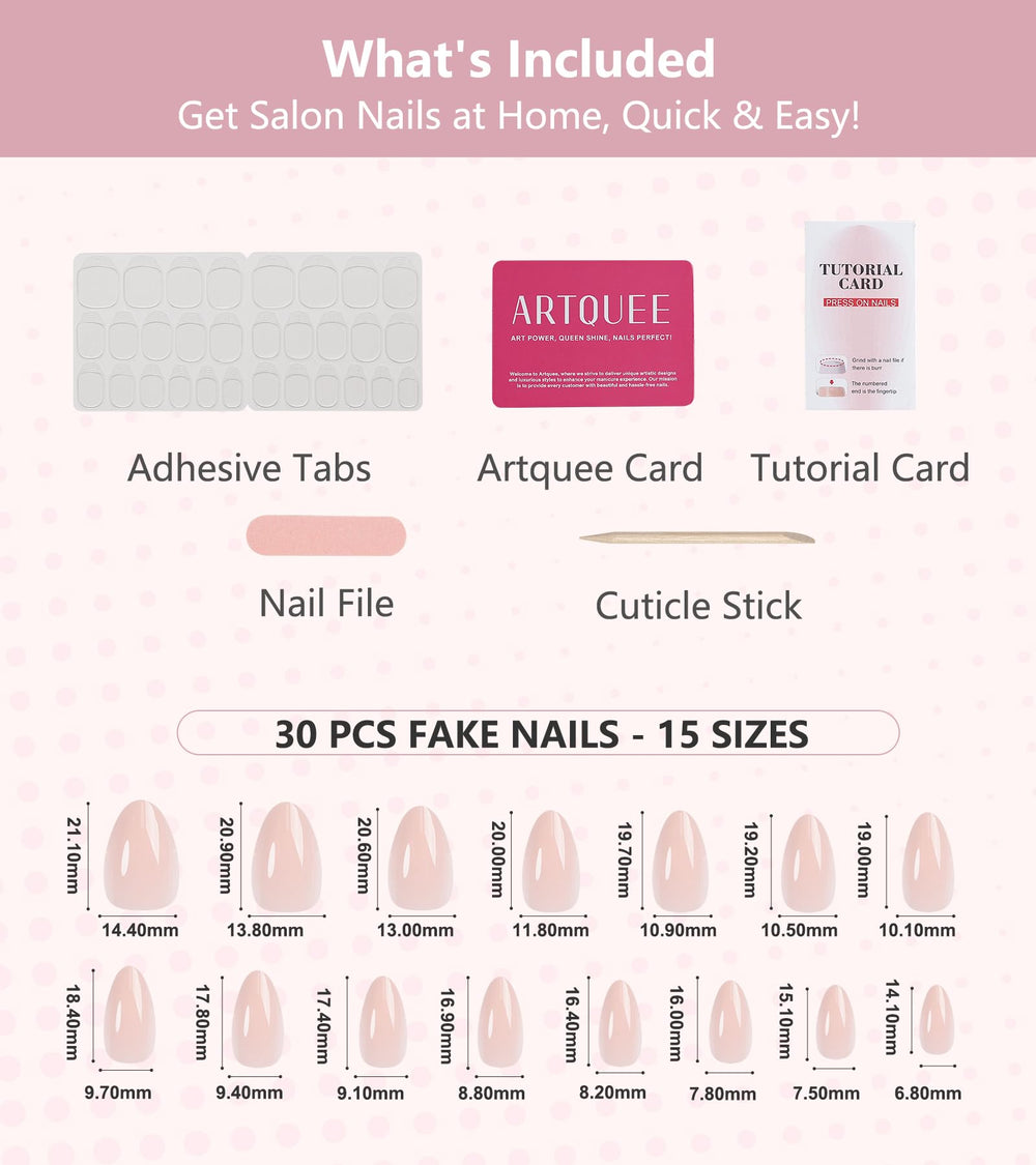 Artquee palito de cutícula incluido para preparar las uñas.