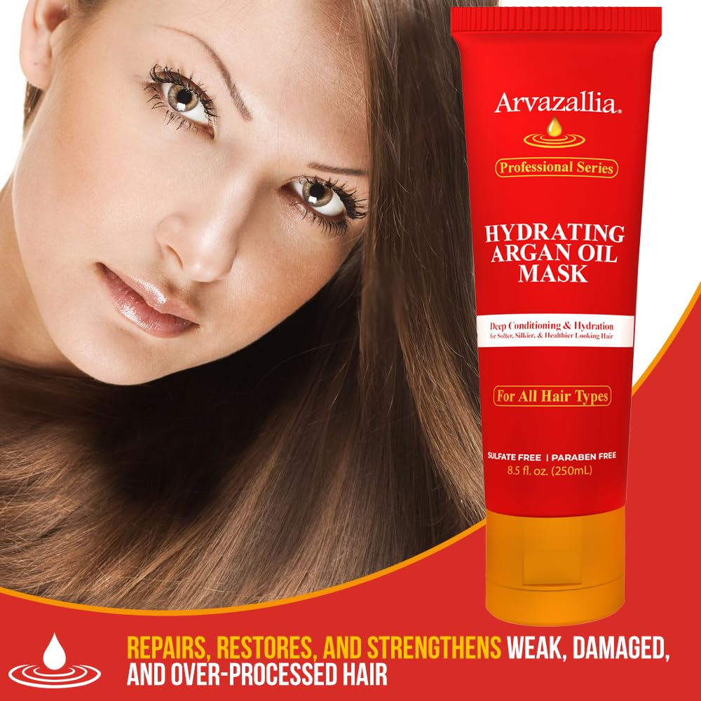 Arvazallia cabello suave y brillante tras el tratamiento.