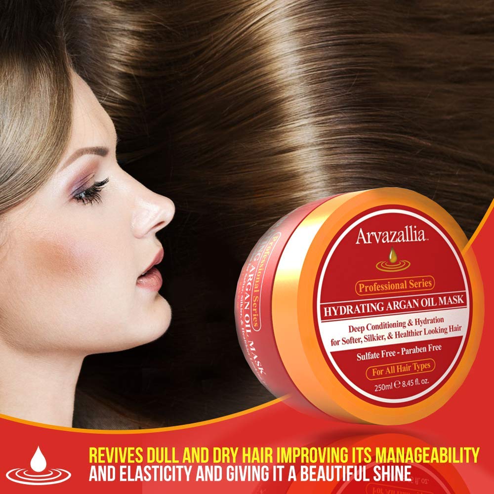 Arvazallia Mascarilla, brillo natural para un cabello saludable.