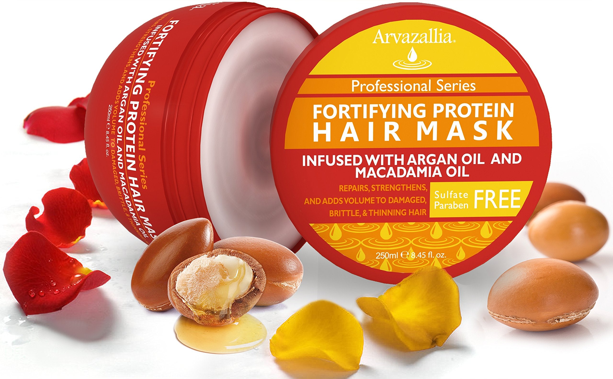 Textura cremosa de Arvazallia para aplicación manual y cabello suave