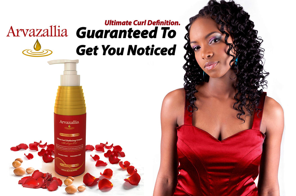 Arvazallia Ultra Curl Defining Cream, aplicación diaria para ondas con definición.