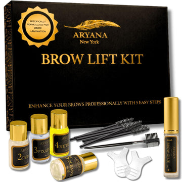 ARYANA NEW YORK kit laminado cejas caja: logro un look glamoroso al despertar.
