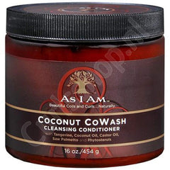 As I Am Lavado Coco: aplicación suave para desenredar y acondicionar el cabello.