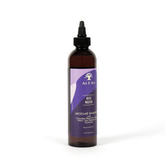 As I Am Rice Water Shampoo, etiqueta detallada con fórmula limpia y vegana