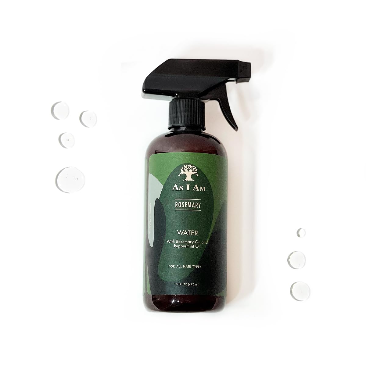 As I Am Rosemary Water, tecnología de barrera protege el cuero cabelludo.