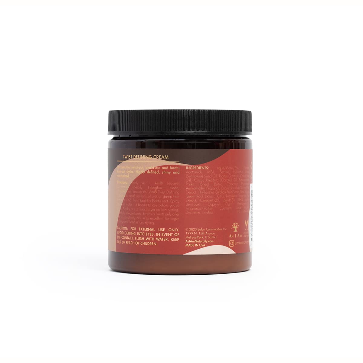Aceite de ricino presente en As I Am para brillo y suavidad.