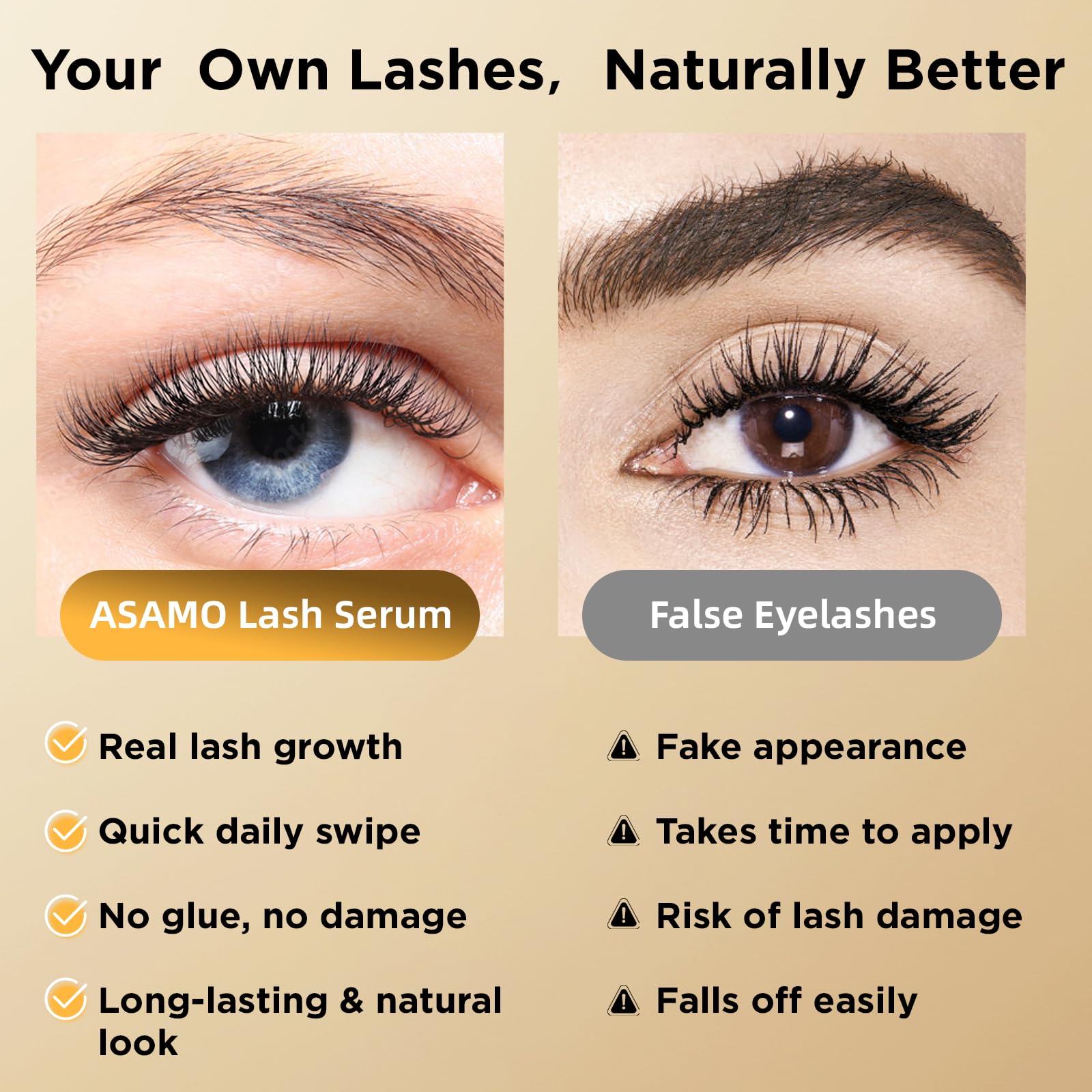 ASAMO Pure Gold ingredients label showing 15 plant extracts in the formula.
