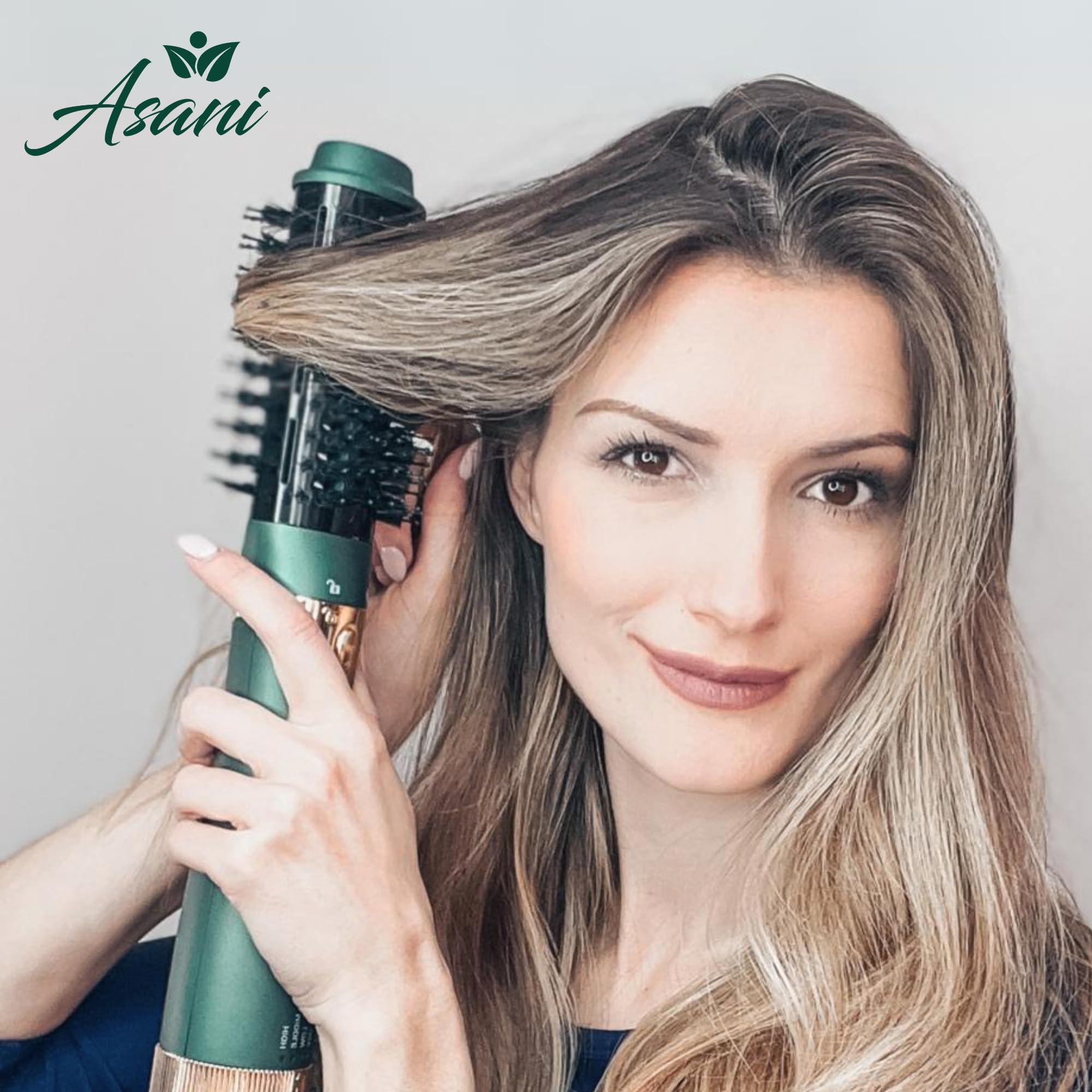 Asani tecnología de iones negativos para brillo y suavidad