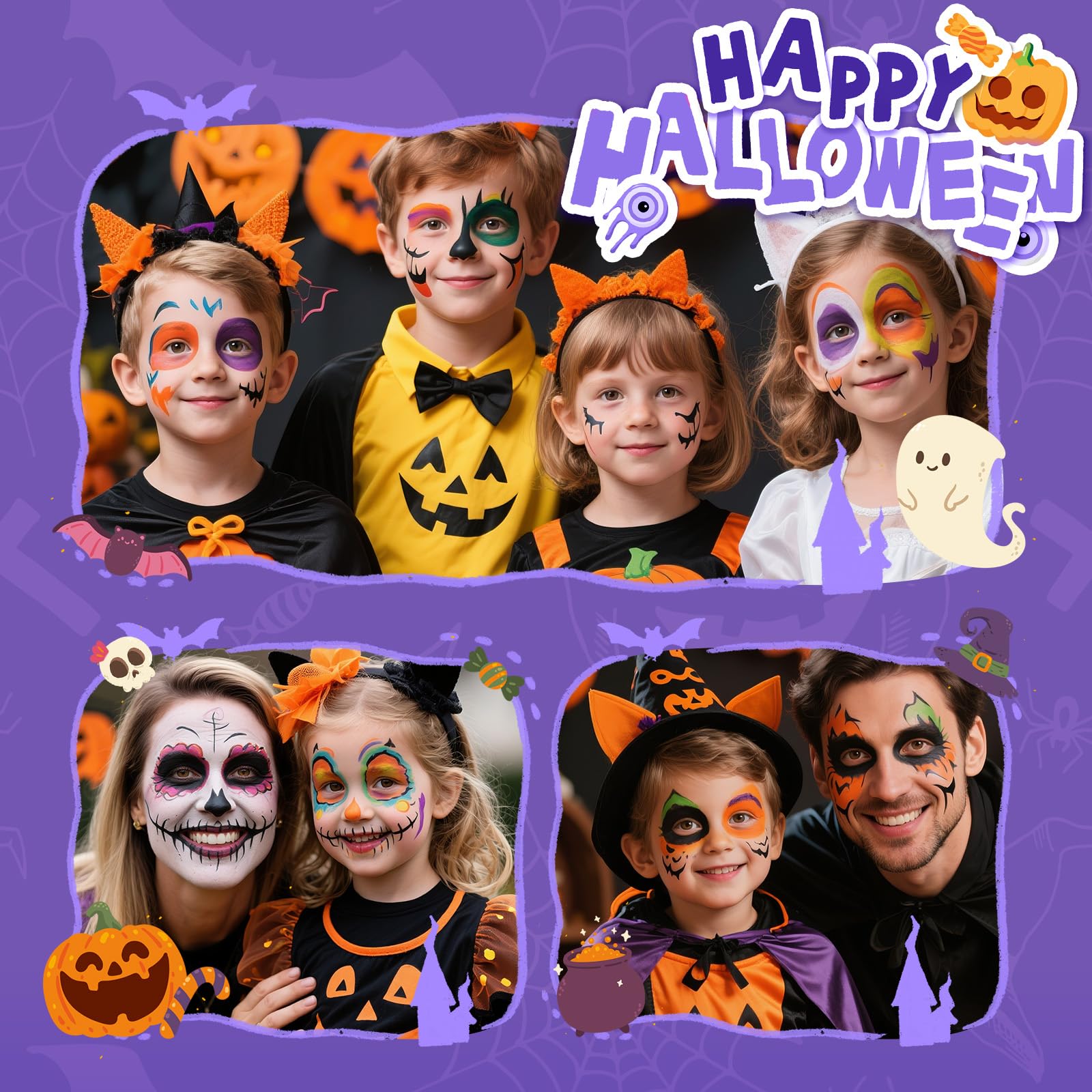 Asddage ideal para Halloween, fiestas y eventos escolares