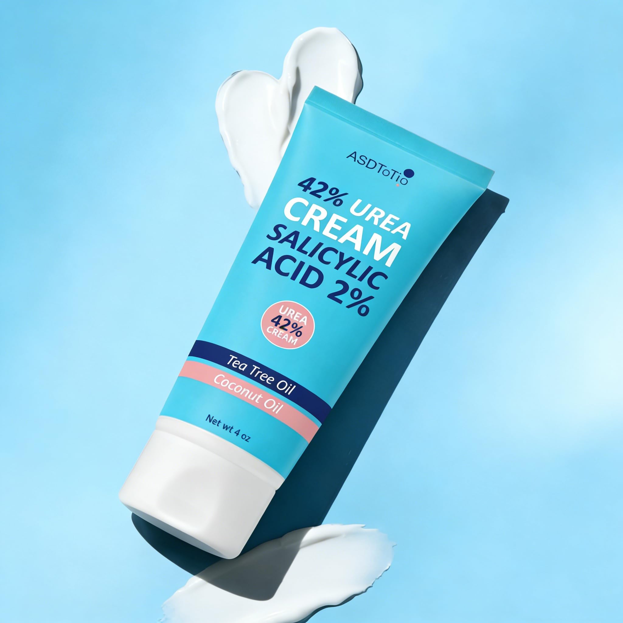 ASDToTio crema urea 42% arbol-de-te y aloe vera, cuidado calmante