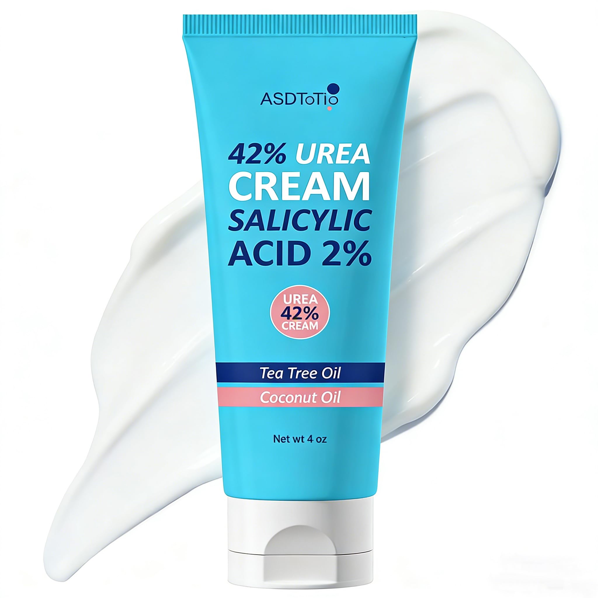 ASDToTio crema urea 42% para pies secos, hidratación suave