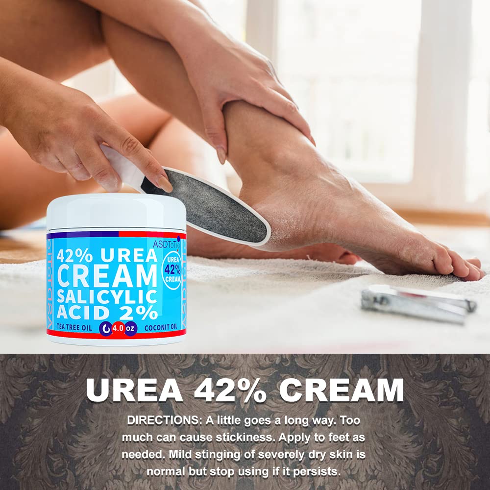 ASDToTio Urea 42% crema con aceite de coco: suaviza y humecta.