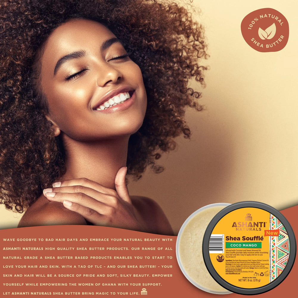 Hidratación profunda con Coco y Almendra en Ashanti Naturals