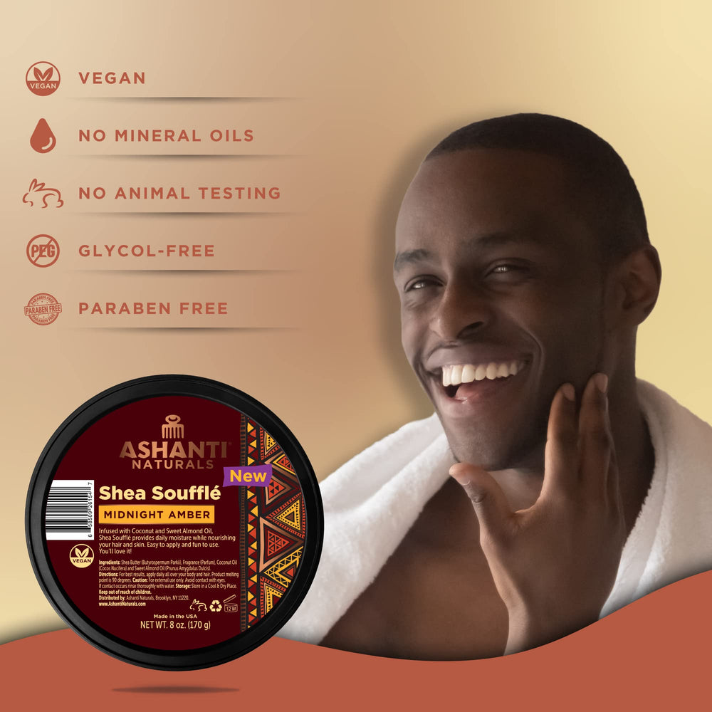 Ashanti Naturals textura batida de karite para uso diario