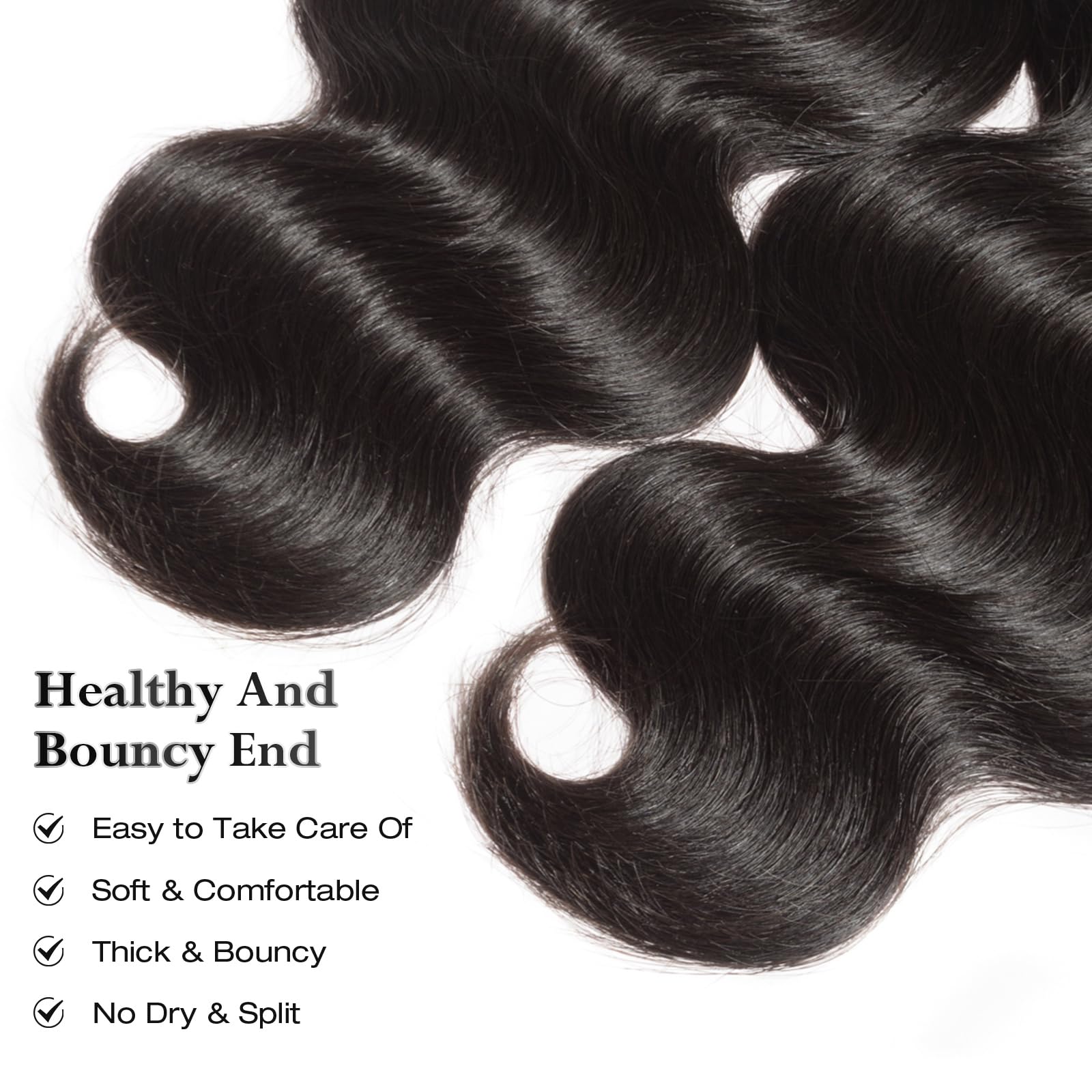 ASHINE Cambodian raw hair straight 20-inch bundles for versatile styling