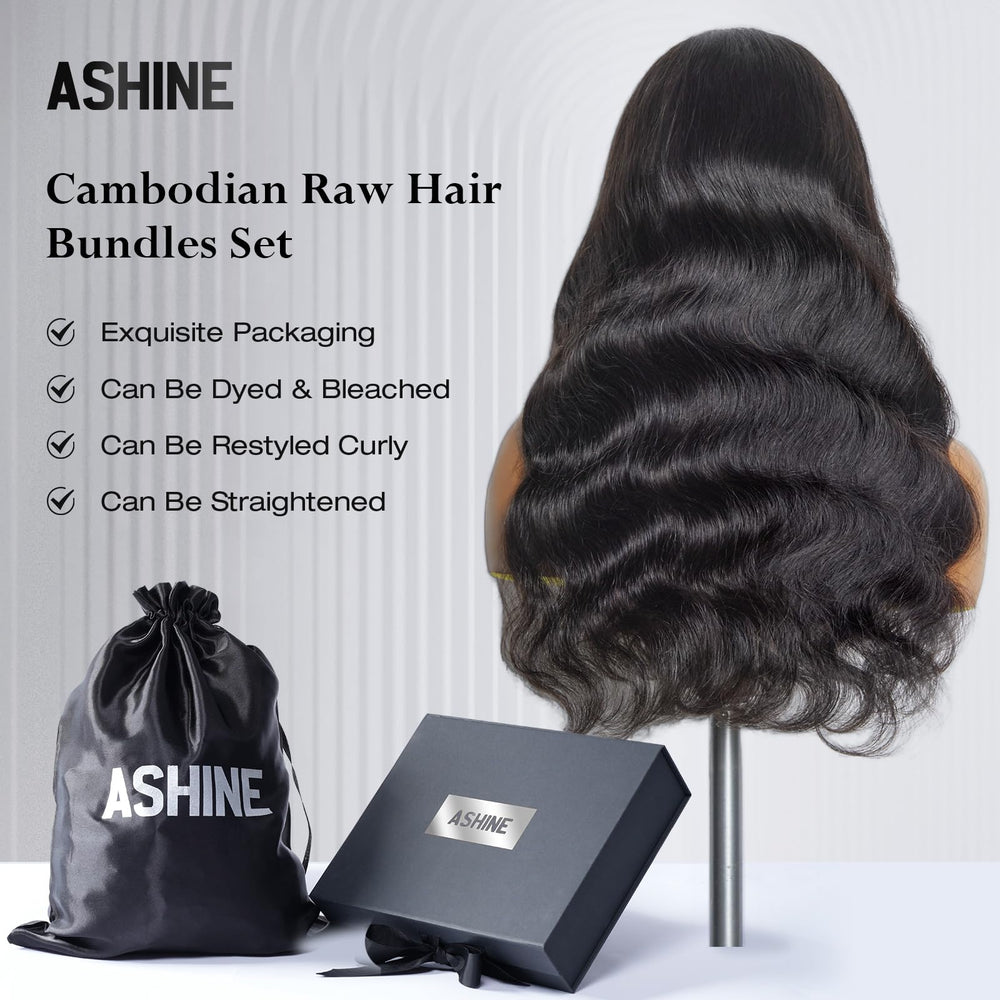 Conjunto de 3 paquetes ASHINE para completar un estilo.