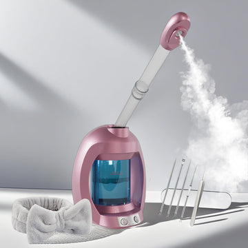 Asiakarn vaporizador facial con boquilla ajustable para mejor comodidad.