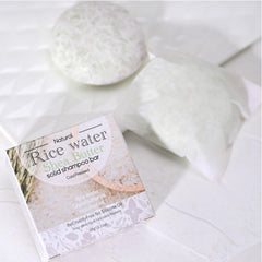 ASMAYSA barra shampoo arroz coco y manteca, hidrata sin engrasar.