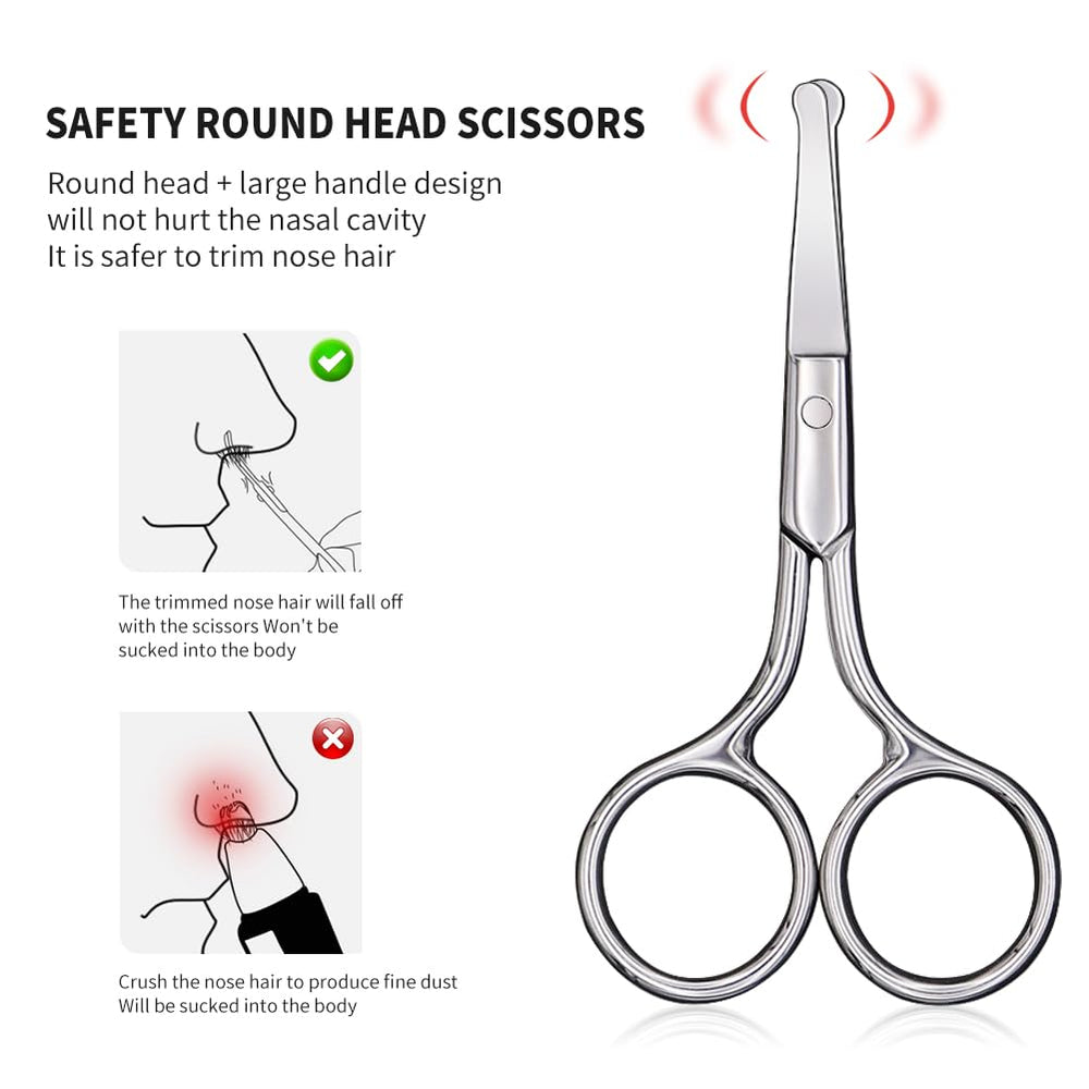 Tijeras AsonTao portátiles, ideal para retoques durante el viaje.