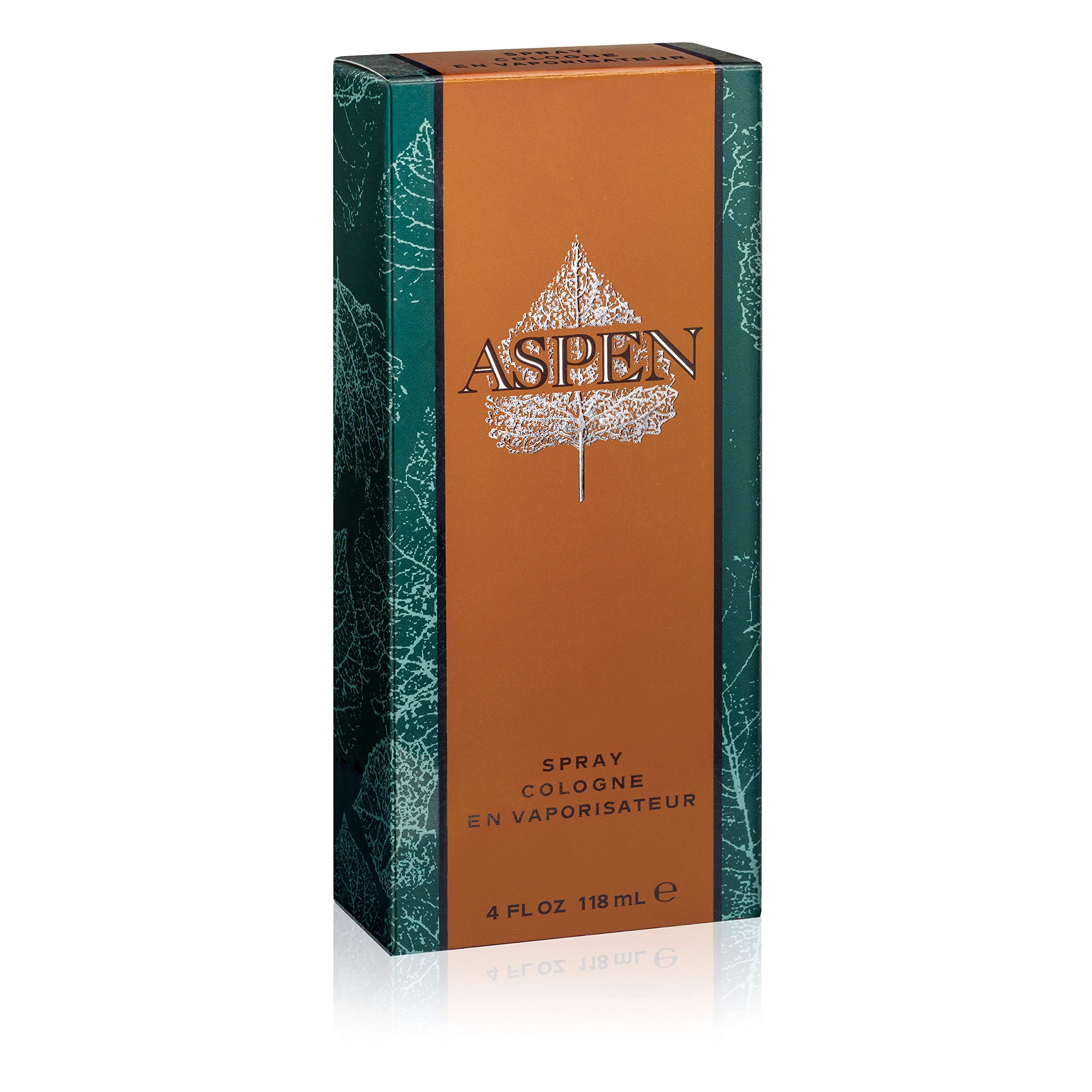 Aspen Colonia para hombres, empaque de caja, regalo ideal para él.