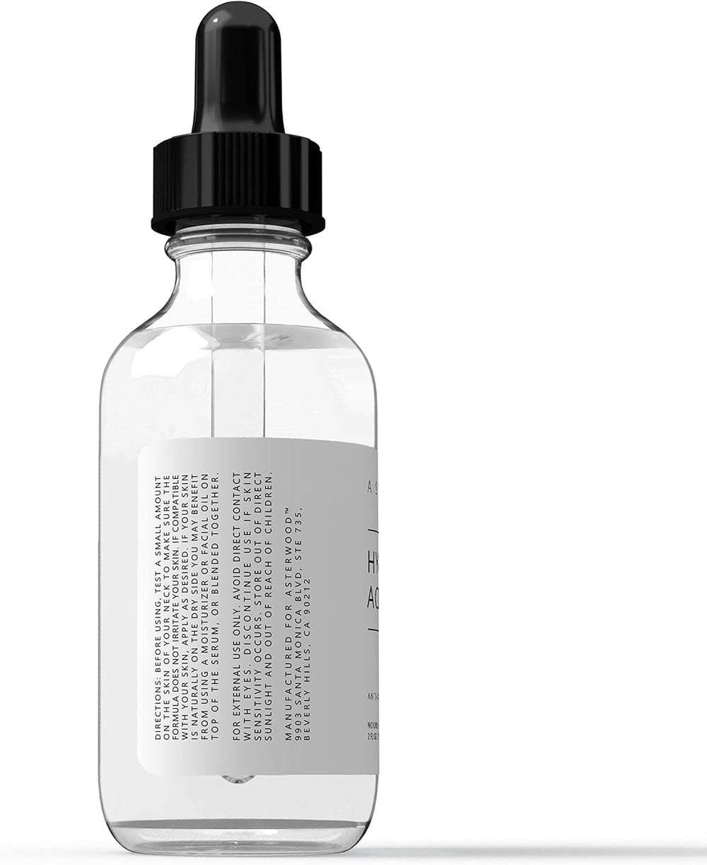 Asterwood serum in a night routine with moisturizer.