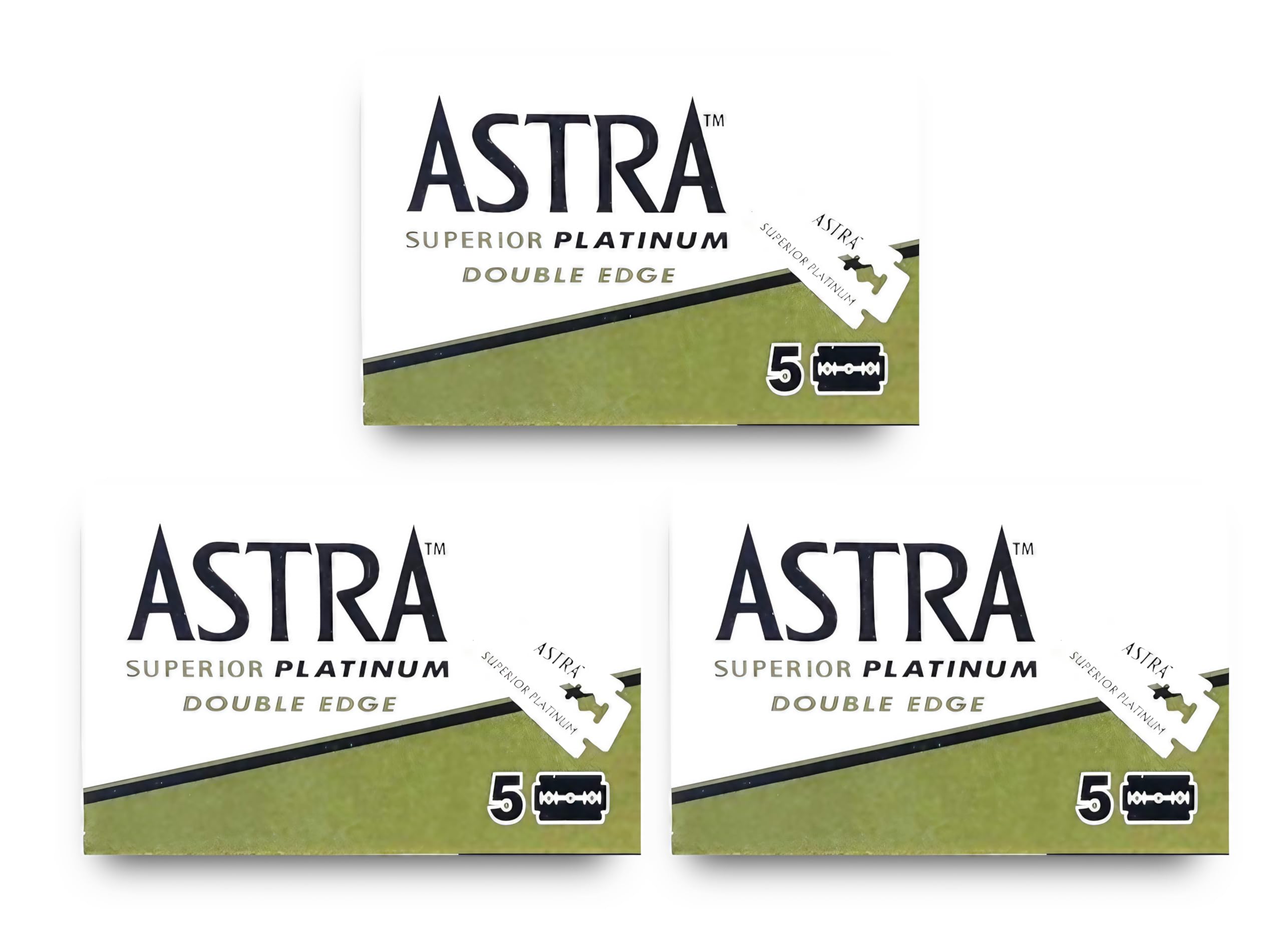 Astra Platinum: empaque con 15 hojas para uso confiable en casa