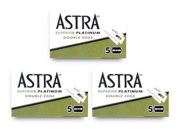 Astra Platinum: empaque con 15 hojas para uso confiable en casa